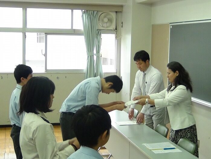 平成２８年度中学生徒総会