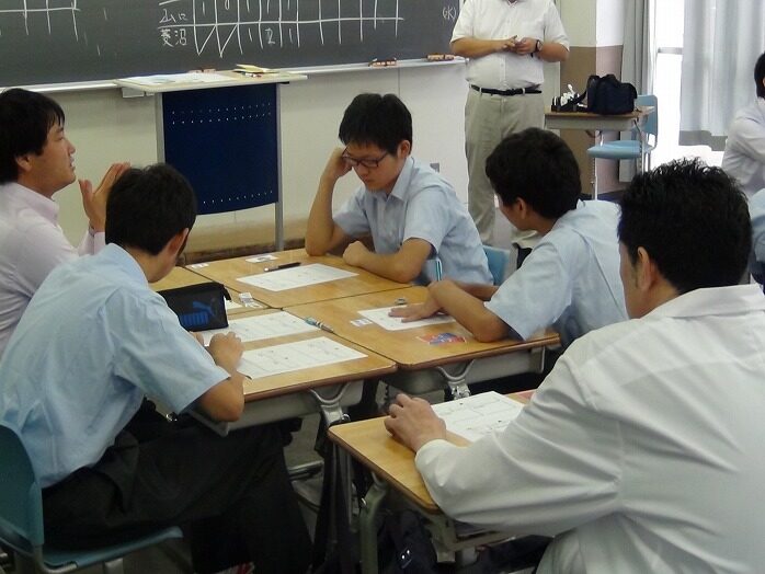 総合的な学習の時間「防災教育」（中学３年生）　２