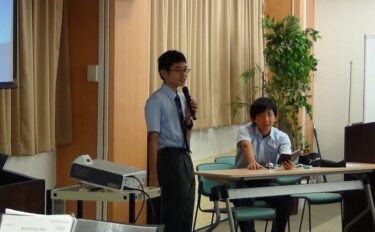 「プレゼン発表会」＆「中学校体験授業」