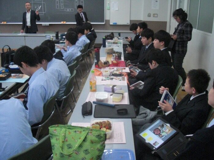 総合的な学習の時間「弁当の日」