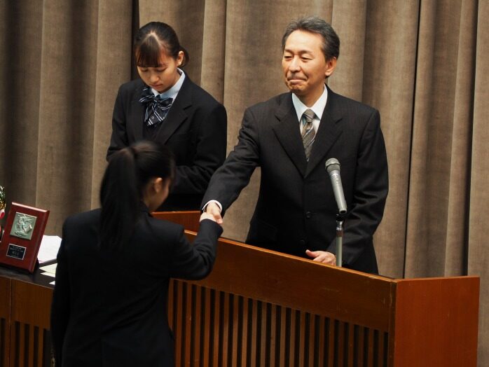 平成３０年度　後期全校会礼