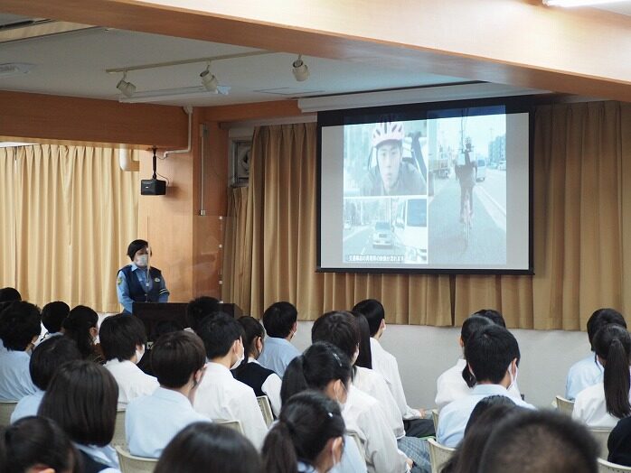 生活安全講話の様子