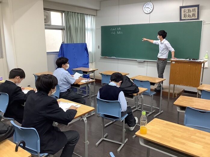 学校生活２か月　元気で前向きな新入生