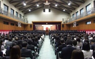 平成２７年度高等学校入学式