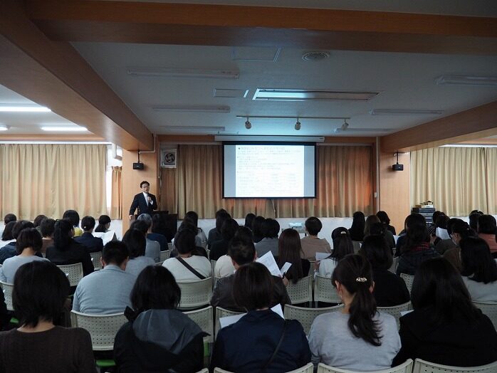 進路講演会の様子