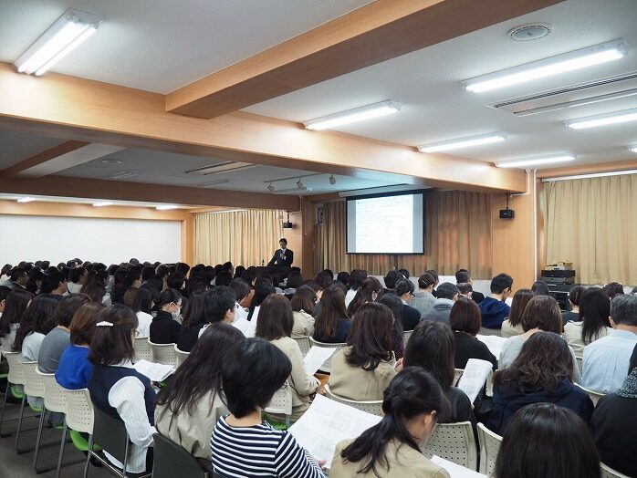 進路講演会の様子