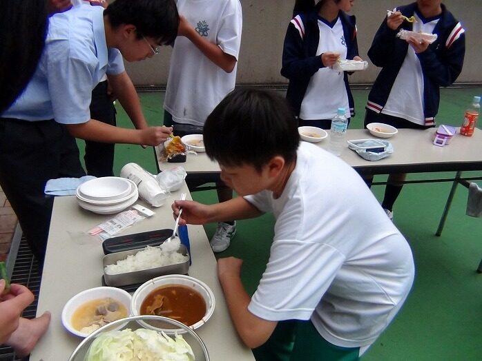 防災教育の様子