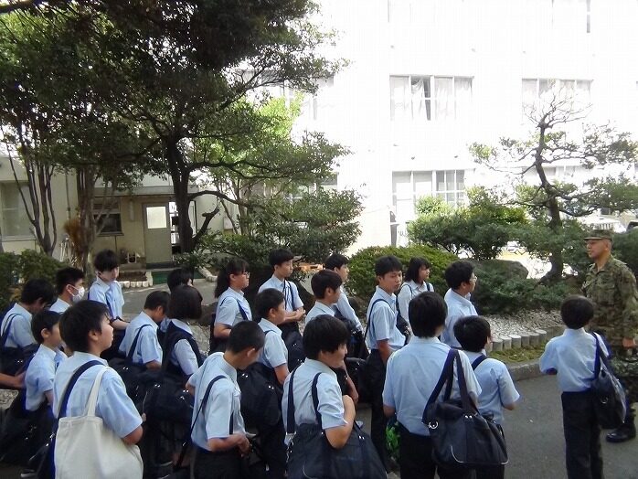 総合的な学習の時間「防災教育」自衛隊練馬駐屯地防災体験学習