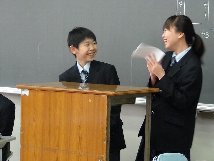 平成29年度中学生徒会役員選挙