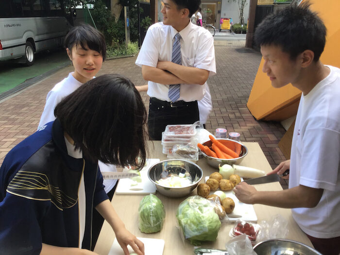 総合的な学習の時間「中学校内宿泊体験」