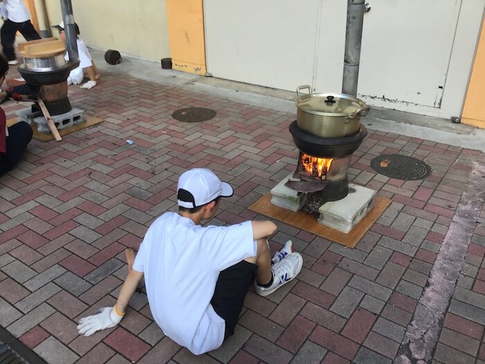 総合的な学習の時間「中学校内宿泊体験」