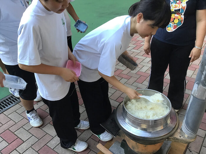 総合的な学習の時間「中学校内宿泊体験」