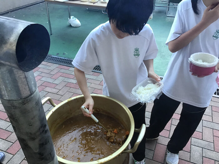 総合的な学習の時間「中学校内宿泊体験」