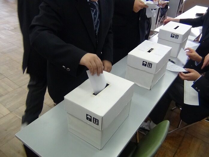 平成３０年度中学生徒会役員選挙