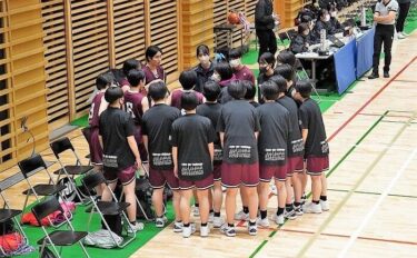 女子バスケットボール　東京都新人大会第６位