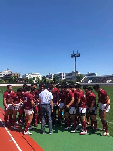 ラグビーフットボール　東京都春季大会準優勝