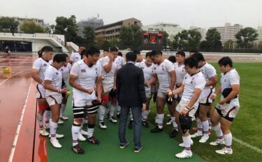 ラグビーフットボール部　東京都大会決勝進出