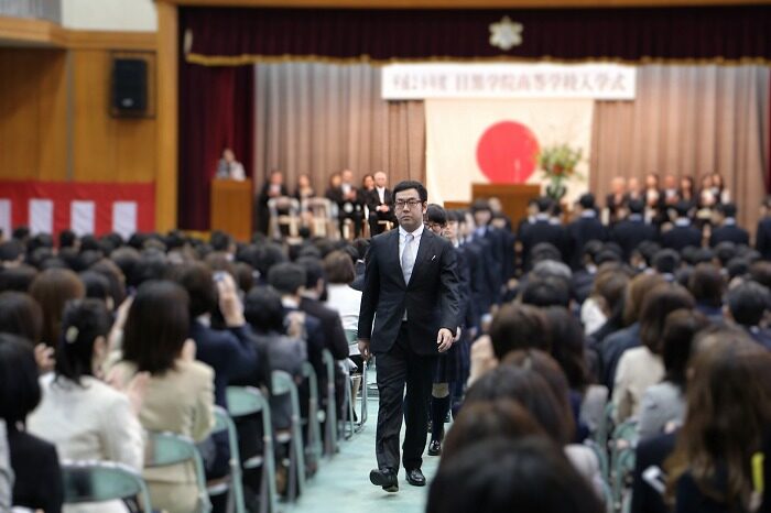 平成２９年度高等学校入学式