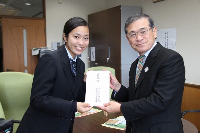 飯舘村訪問の様子