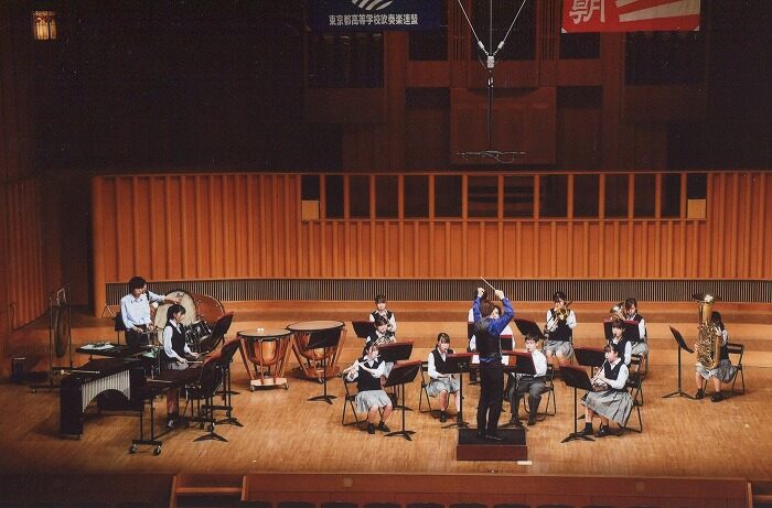 吹奏楽部　東京都高等学校吹奏楽コンクール銀賞受賞