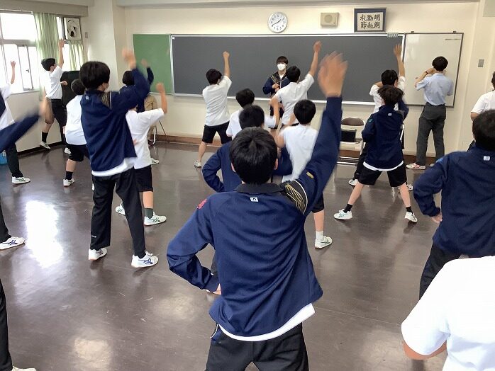 学校生活２か月　元気で前向きな新入生