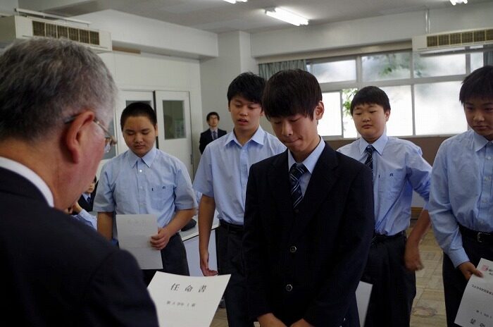 平成３０年度中学生徒総会