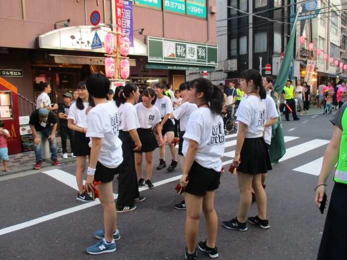 中目黒夏祭りの様子