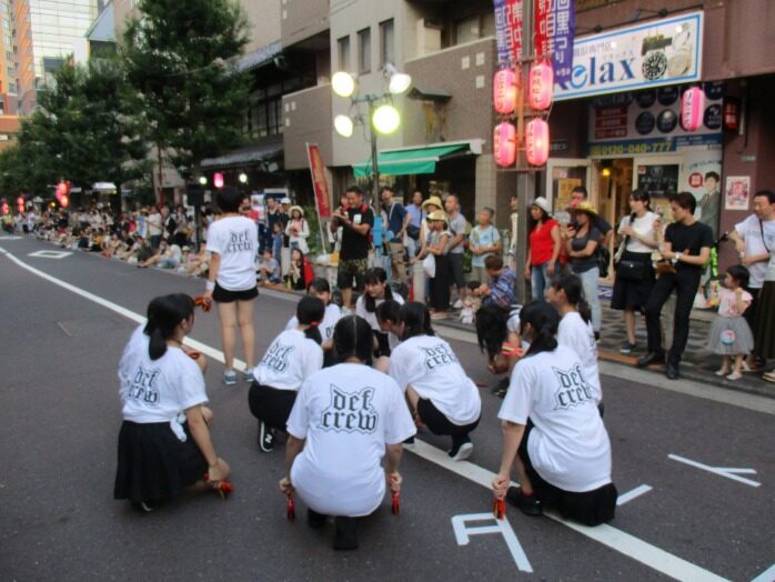 中目黒夏祭りの様子