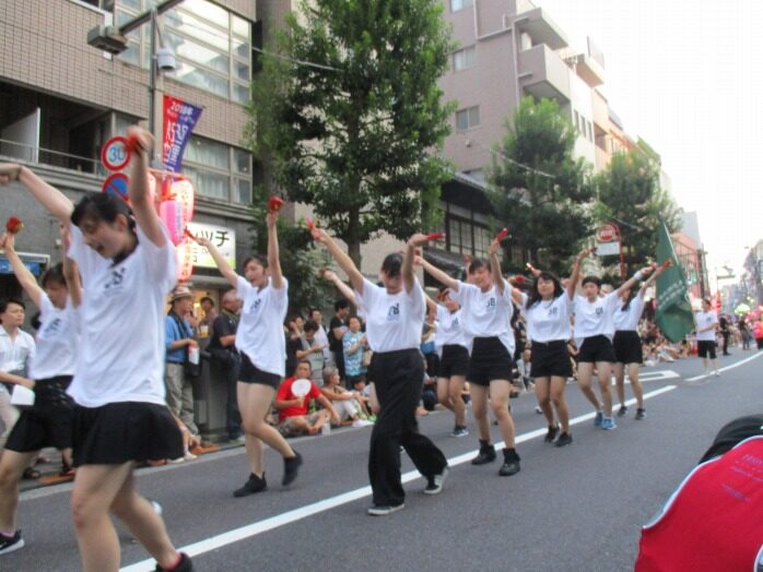 中目黒夏祭りの様子