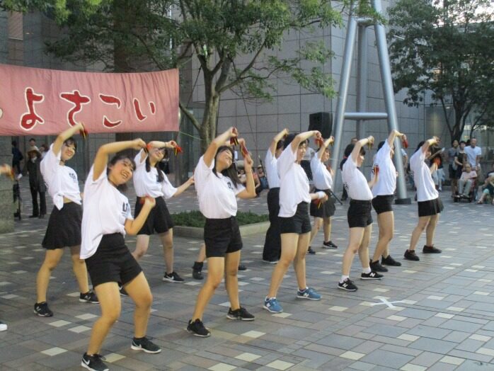 中目黒夏祭りの様子