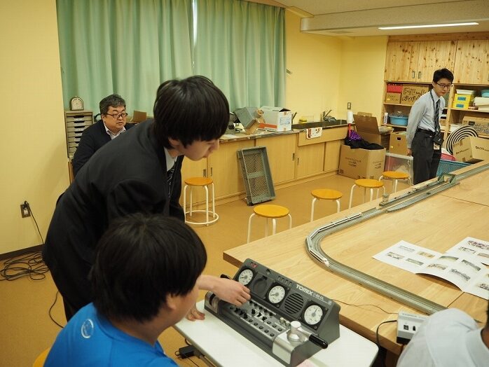 鉄道研究同好会　平町児童館オープニングフェスティバル