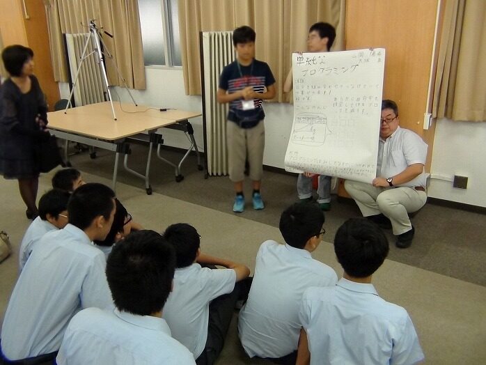 プレゼン発表会」＆「中学校体験授業」