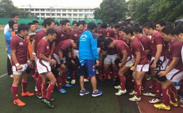 ラグビーフットボール部東京都春季大会決勝進出