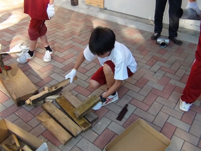 総合的な学習の時間「防災教育」宿泊体験（中学１年生）