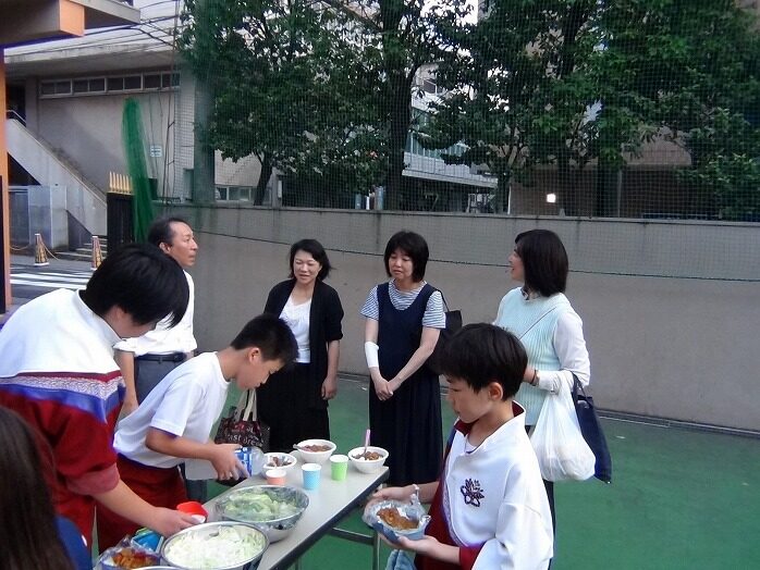 総合的な学習の時間「防災教育」宿泊体験（中学１年生）