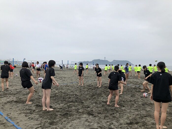 東京都高体連ビーチバレー講習会・東京都代表選考会