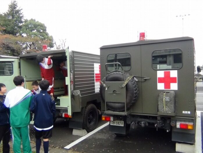 「職場体験」自衛隊三宿駐屯地