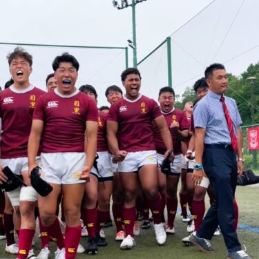 ラグビーフットボール部　東京都春季大会優勝