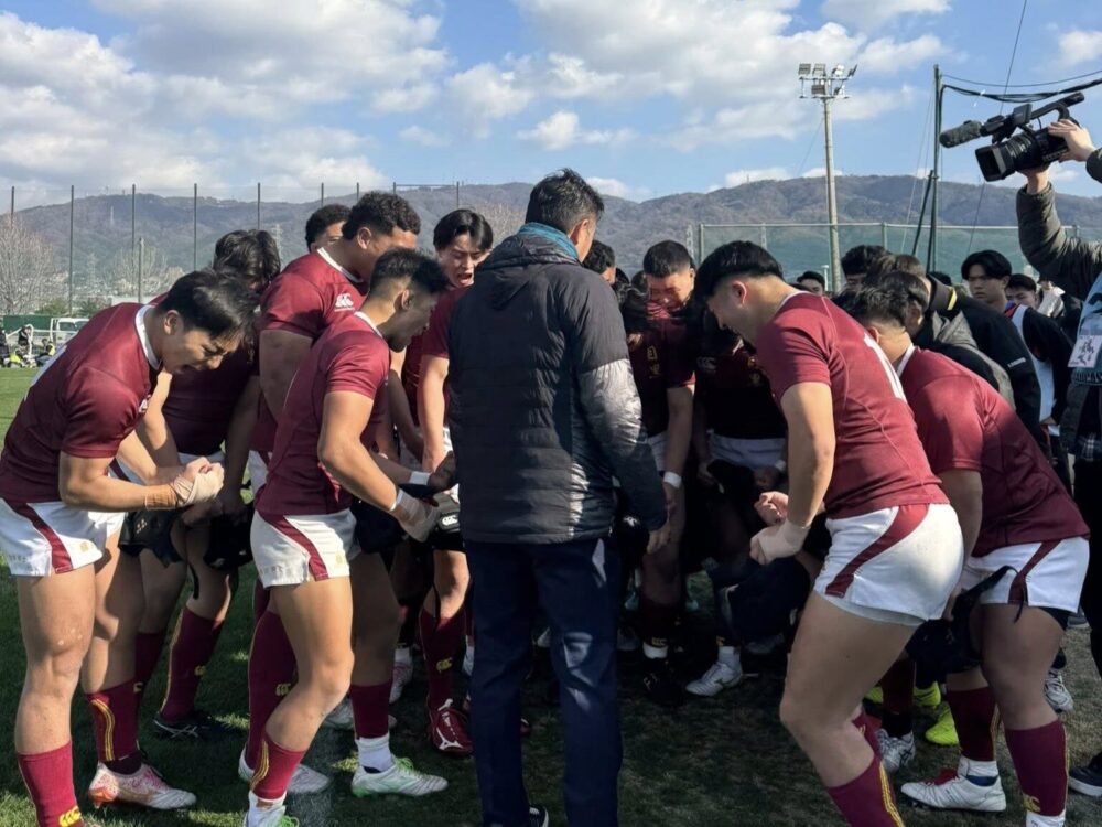 ラグビーフットボール部　第１０５回全国大会（花園）ベスト１６