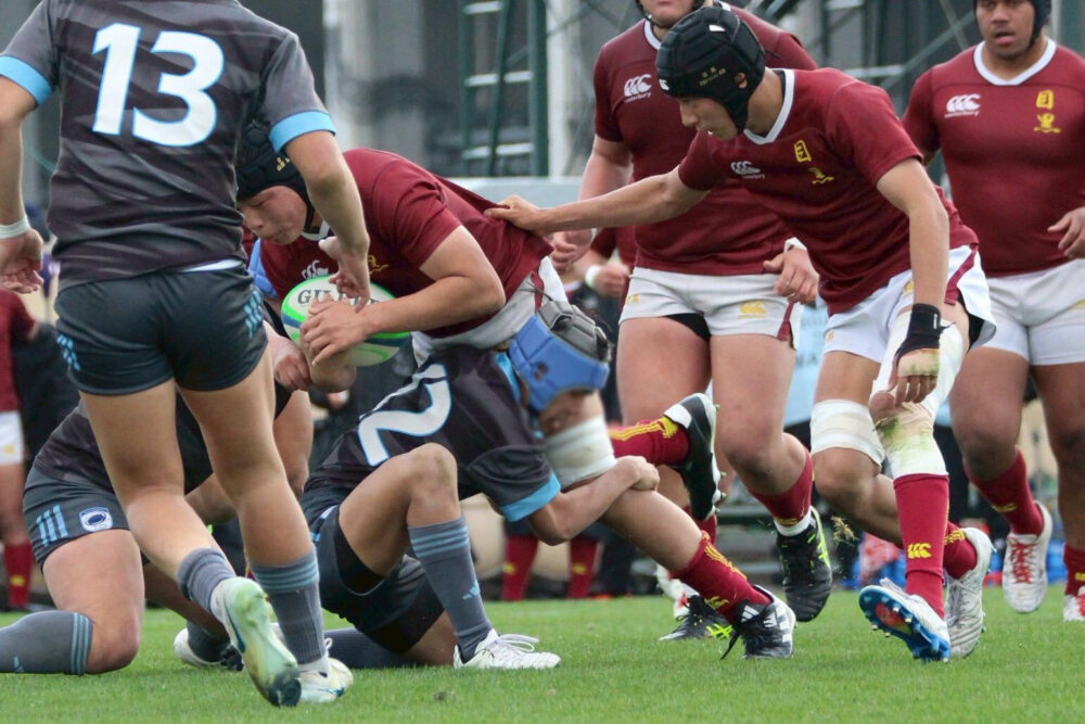 ラグビーフットボール部　第１０５回全国大会（花園）ベスト１６