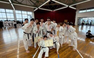 空手道部　関東大会出場決定