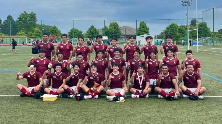 ラグビーフットボール部　東京都春季大会３連覇