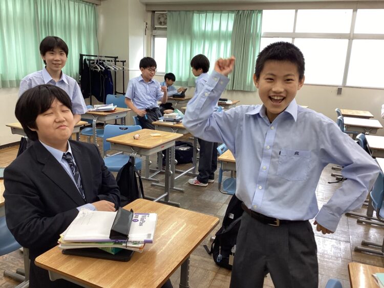 休み時間の様子