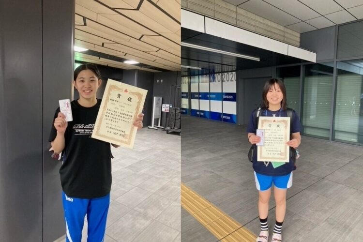 水泳部　関東大会出場決定
